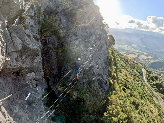 Climb the Via Ferrata on Takaka Hill, Golden Bay