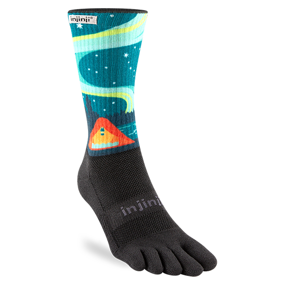 Injinji Trail Midweight Crew Socks