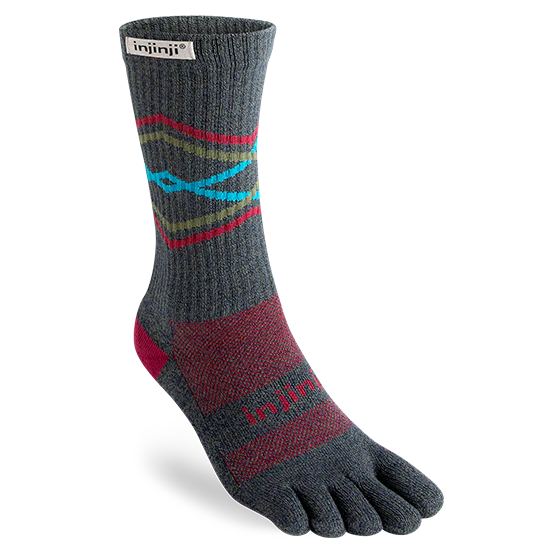 Injinji Trail Midweight Crew Socks