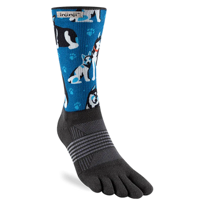 Injinji Trail Midweight Women's Specific Crew Socks - Alaska Collection