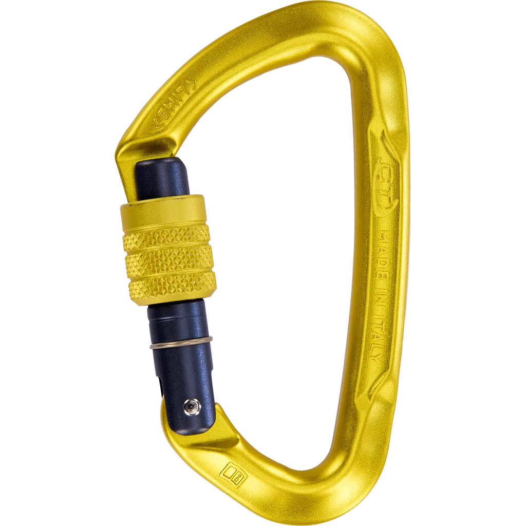 CT Lime Screw Gate Carabiner