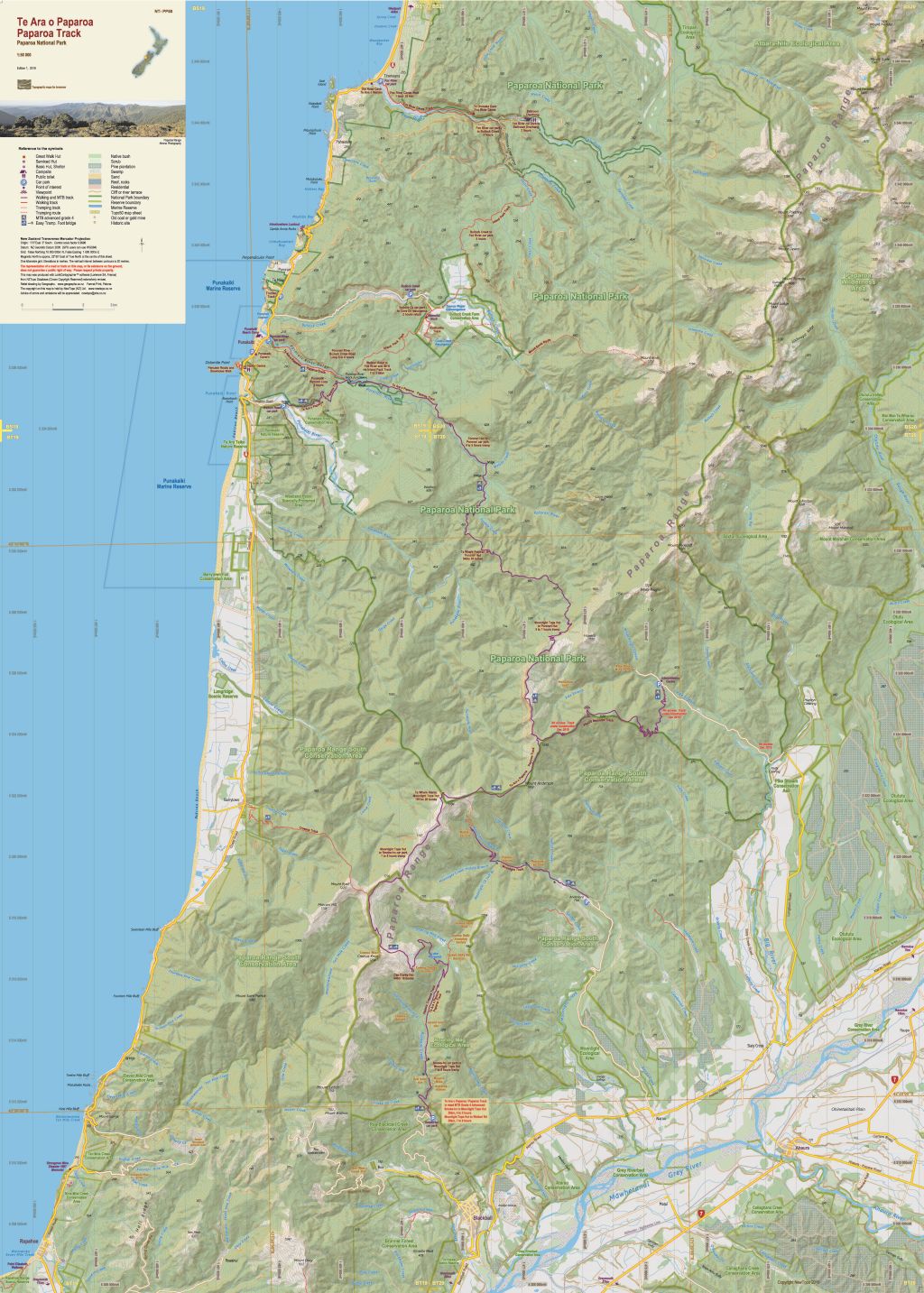 NewTopo Great Walk Maps