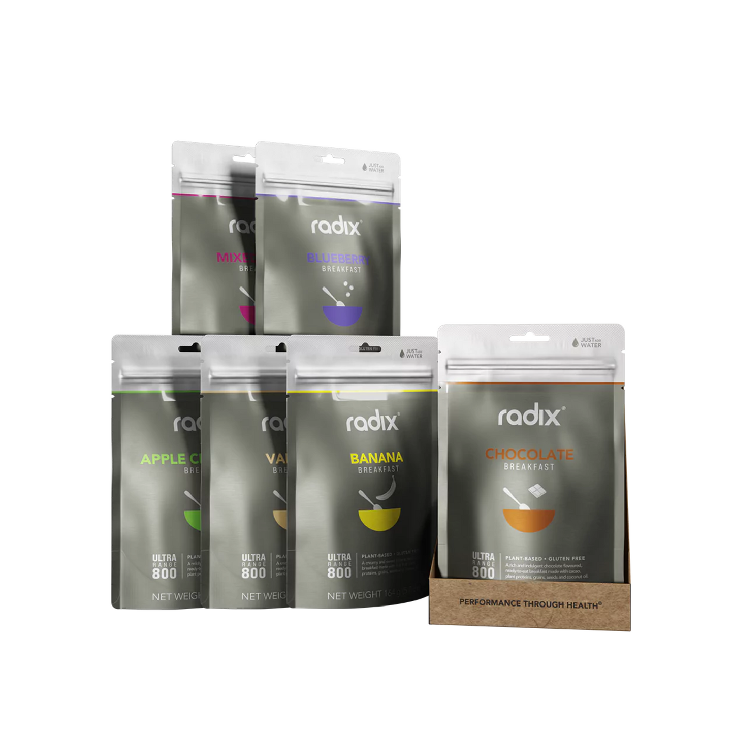 Radix Nutrition Ultra 800 Breakfast Range