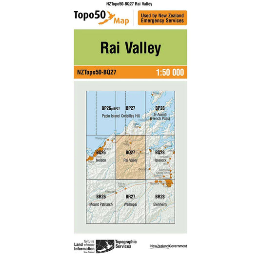 NZ Topo50 Maps