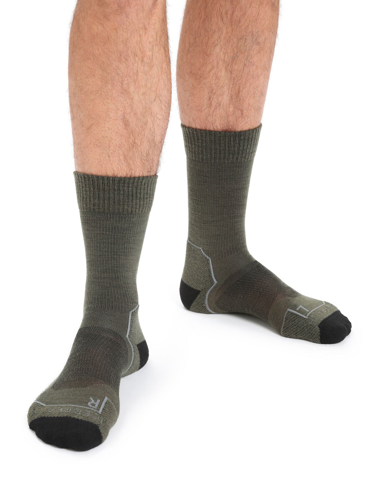 Icebreaker Hike+ Light Cushion Crew Merino Socks - Men's