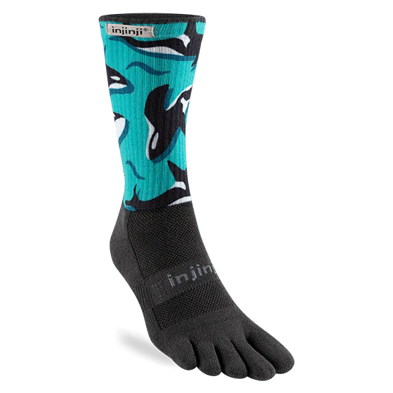 Injinji Trail Midweight Crew Socks - Alaska Collection