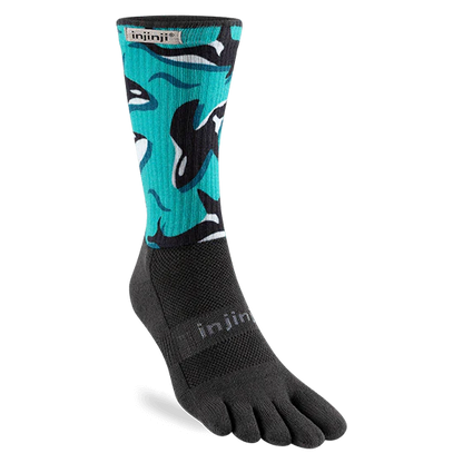 Injinji Trail Midweight Crew Socks - Alaska Collection