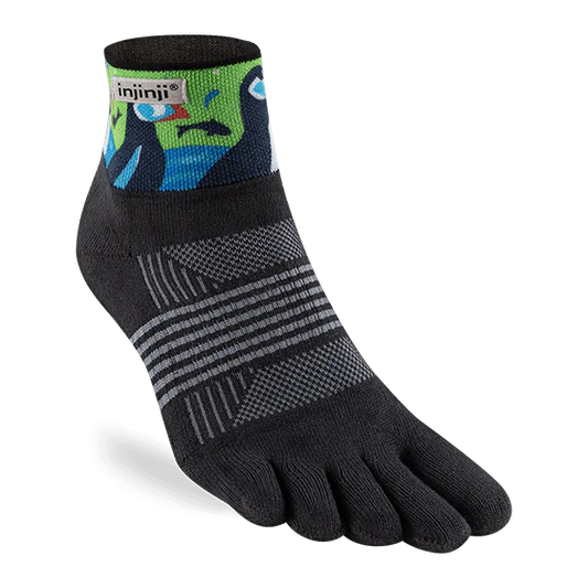 Injinji Trail Midweight Women's Specific Mini-Crew Socks - Alaska Collection